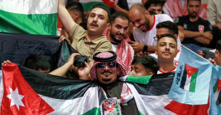Supporters jordaniens
