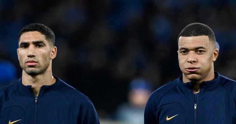 Kylian Mbappé achraf hakimi