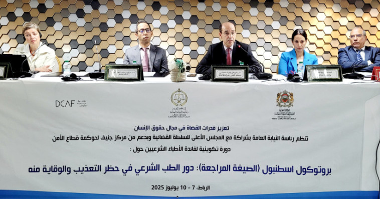 دورة تكوينية حول بروتوكول إسطنبول 