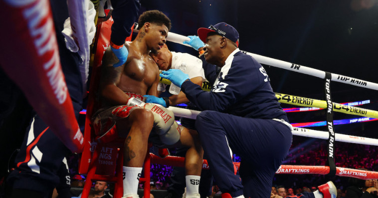 Le boxeur américain Shakur Stevenson