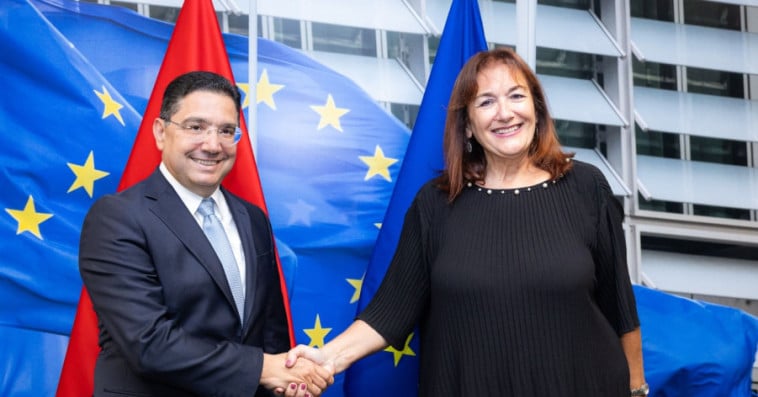 Bourita et Dubravka Šuica