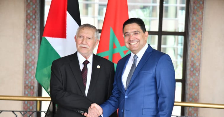 أحمد سعيد أحمد التميمي رفقة ناصر بوريطة