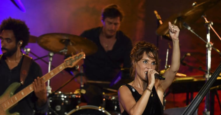 La chanteuse Zaz 