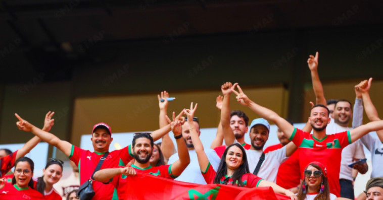 supporter marocain + maroc vs niger