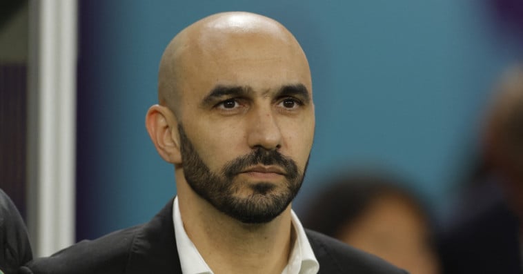 Morocco's coach Walid Regragui