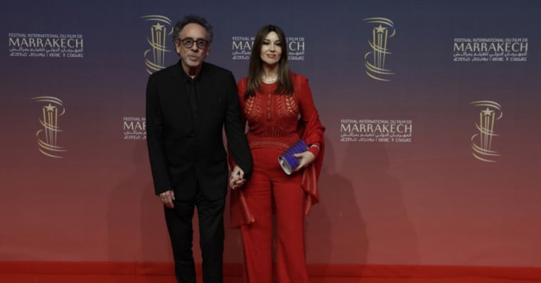 Tim Burton et Monica Bellucci