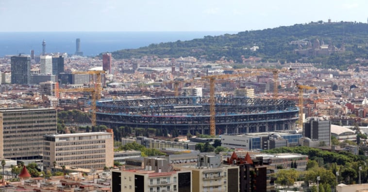  new FC Barcelona's Camp Nou Stadium