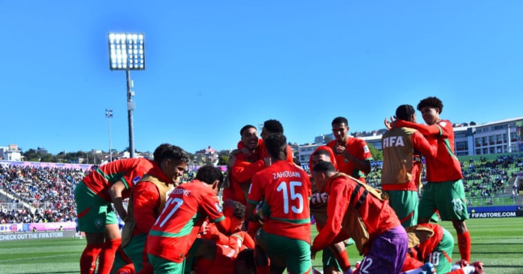 équipe du maroc u20 vs france