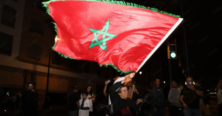 les supporters marocains