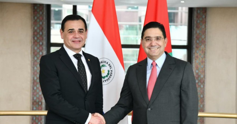 Nasser Bourita et son homologue paraguayen