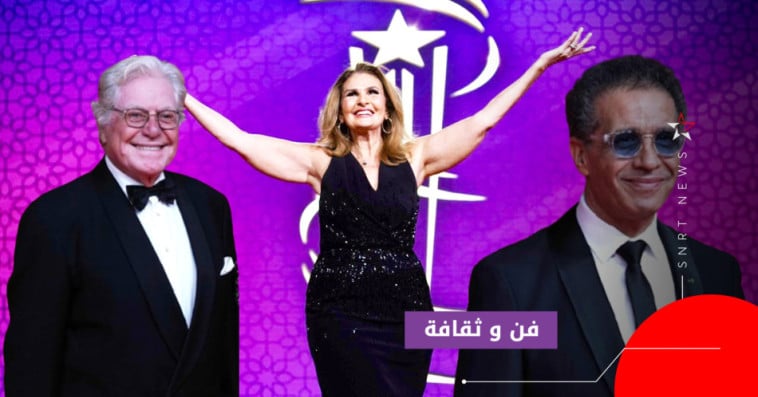 حسين فهمي ويسرى والخماري
