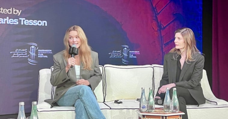 Virginie Efira et Chiara Mastroianni 
