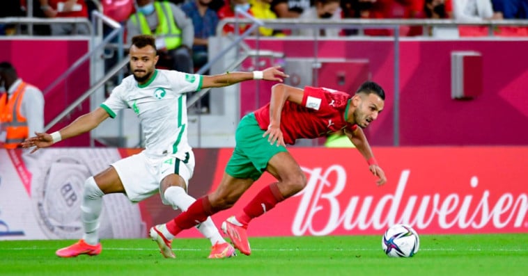 Coupe arabe maroc vs saudi arabia 