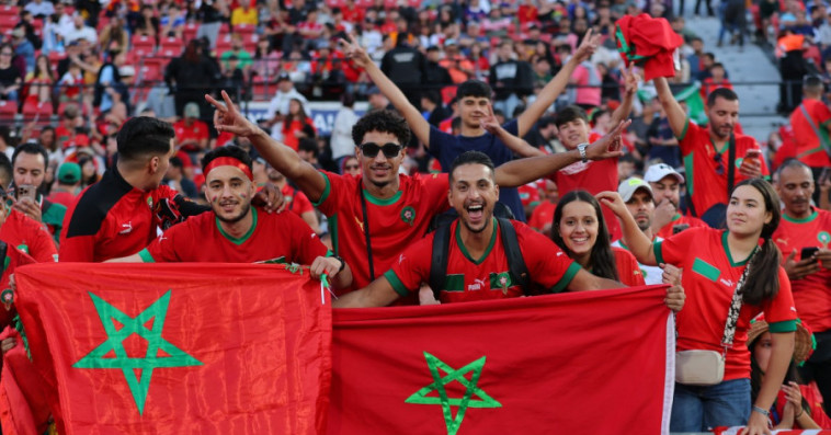 supporter marocain + الجماهير المغربية