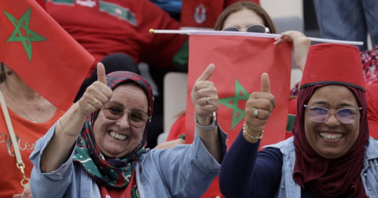 supporter marocain + الجماهير المغربية