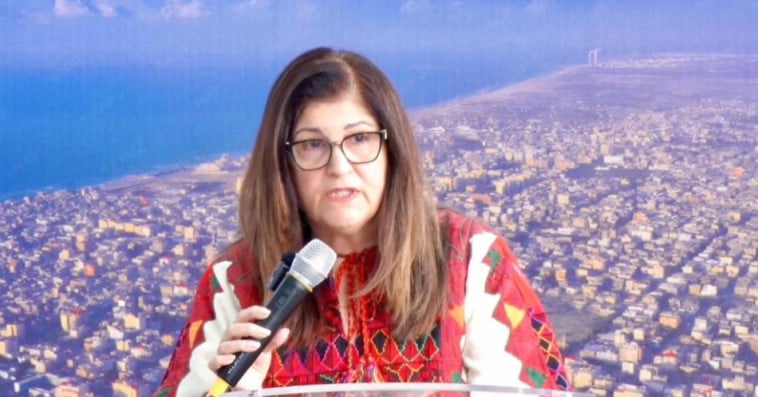 وزيرة الخارجية الفلسطينية
