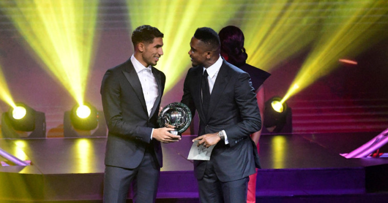 Samuel Eto'o + achraf hakimi