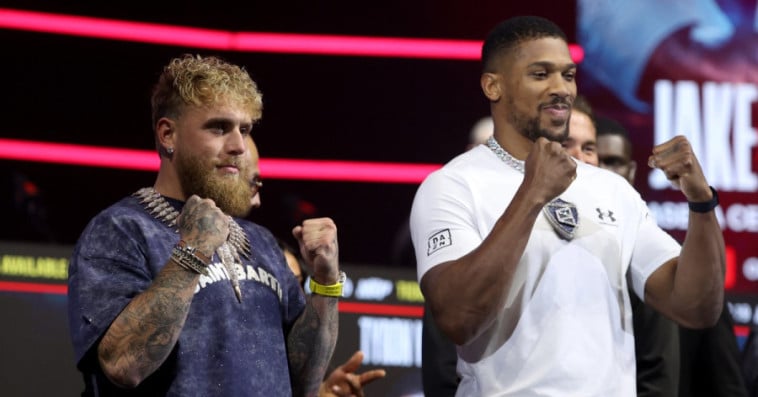 Jake Paul Anthony Joshua