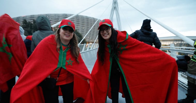 supporters marocains
