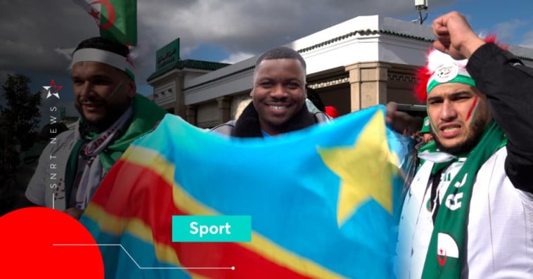 Supporters algériens et congolais