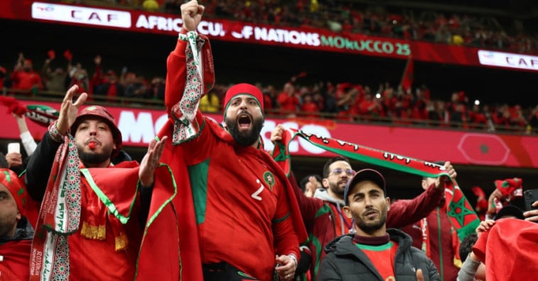Morocco's supporters