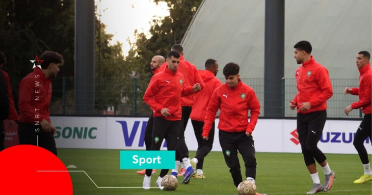 Entrainement Lions de l'Atlas
