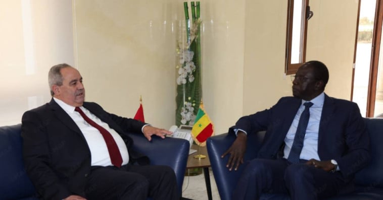 Azzedine El Midaoui et Daouda Ngom