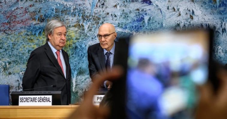   Antonio Guterres   et Volker
