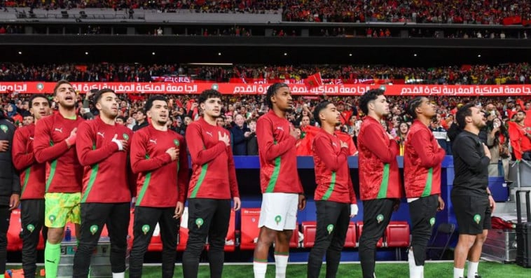 احتياطيو المنتخب المغربي في مباراة الإكوادور