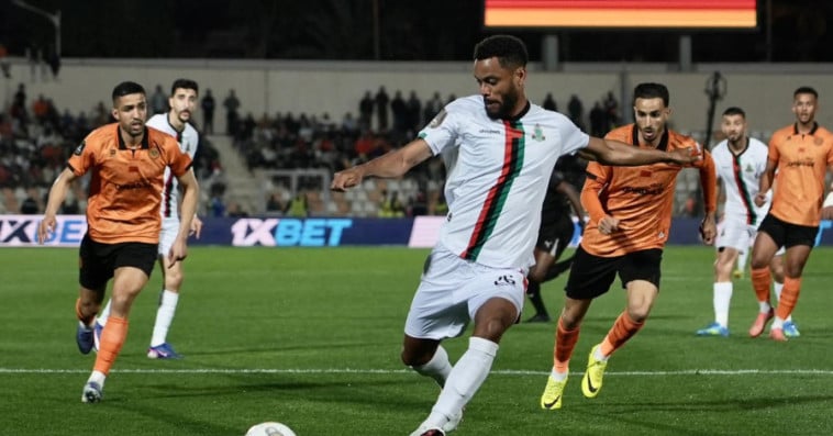 من مباراة نهضة بركان والجيش الملكي
