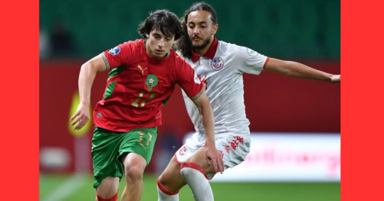 من مباراة المنتخب المغربي أمام تونس في كأس أمم إفريقيا لأقل من 17 سنة