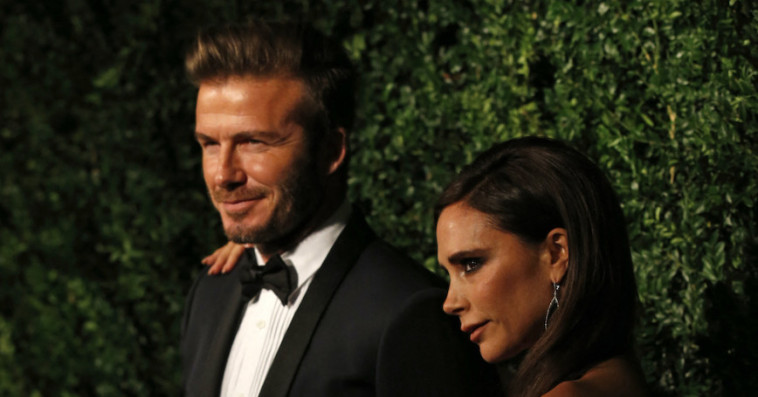 David Beckham et son épouse
