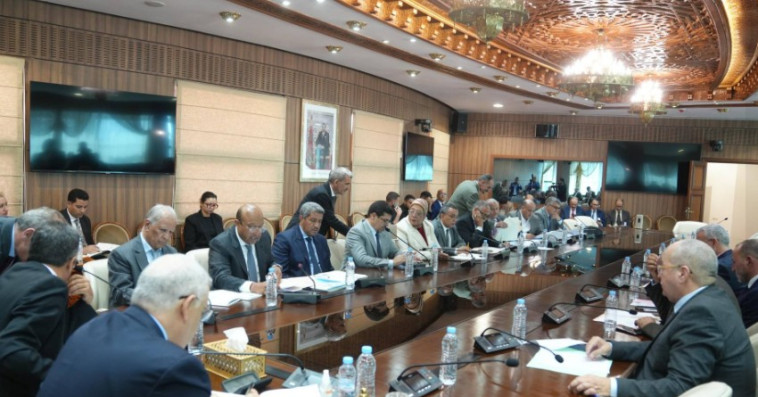 مجلس المستشارين - وزير الداخلية 