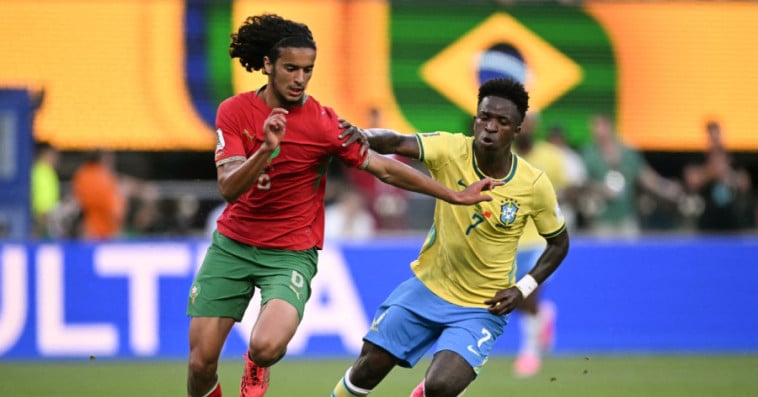 Bouaddi  et Vinicius