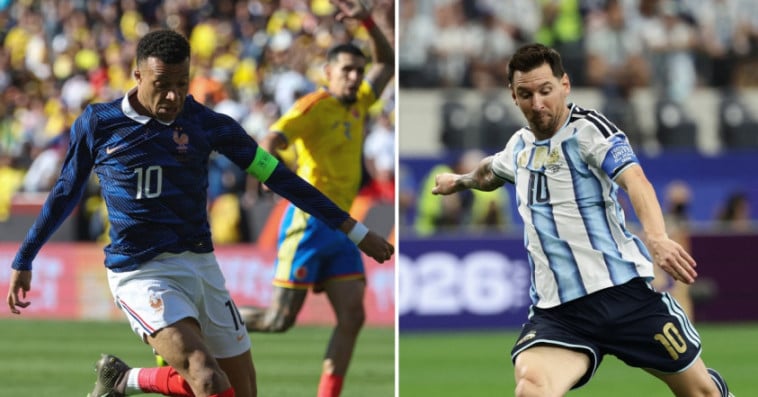 Kylian Mbappe et Messi