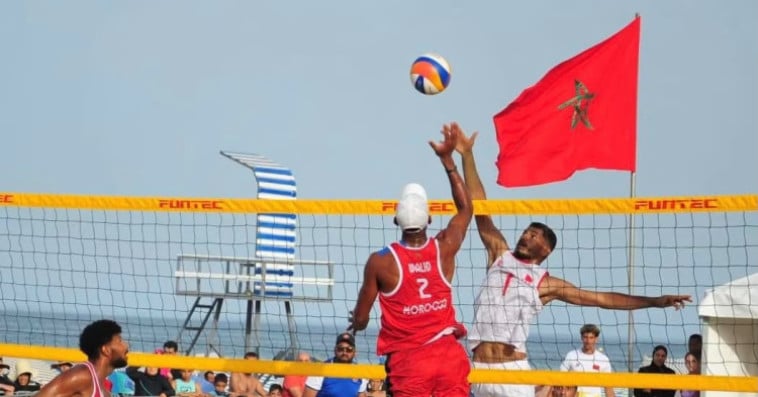  المنتخب المغربي للكرة الطائرة الشاطئية رجال
