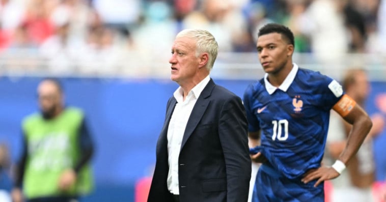 Deschamps et Mbappé